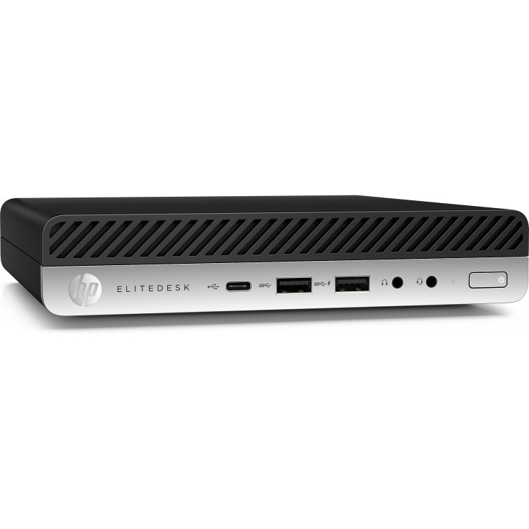 Refurbished HP EliteDesk 800 G4 Core i5 8th gen 16GB 256GB Windows 11 Professional Mini Desktop