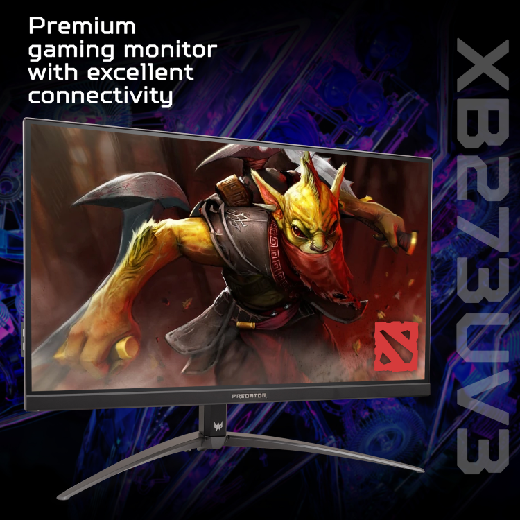 Acer Predator XB273UV3 27" IPS QHD 180Hz 0.5ms FreeSync Gaming Monitor